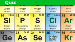 periodic table